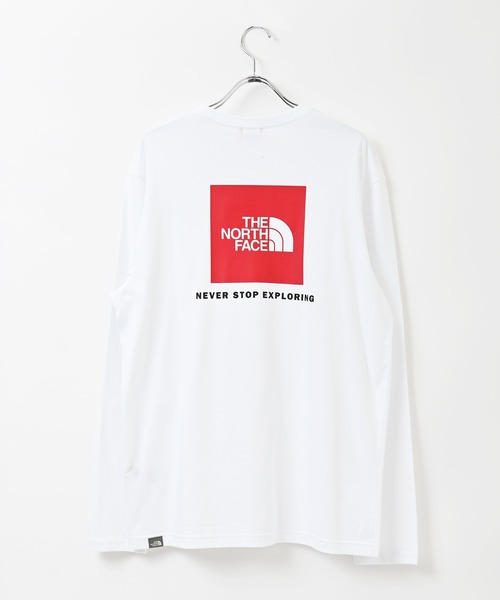THE NORTH FACE(ザノースフェイス)の「THE NORTH FACE(ザ・ノース・フェイス) レッドボックス 長袖Tシャツ(Tシャツ/カットソー・レディース・ホワイト・M/XL/L)」の11枚目の写真