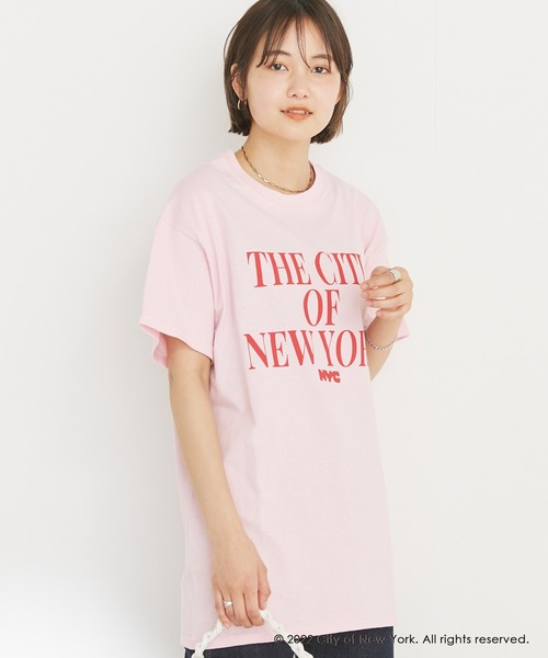 【GOOD ROCK SPEED】スクエアロゴT ホワイト×ピンク GOOD ROCK SPEED (グッドロックスピード) - PINK FLOYD Tee