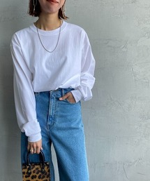 【WEB限定】[HANES/ヘインズ] BEEFY 無地 ロングスリーブパックT