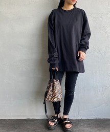 【WEB限定】[HANES/ヘインズ] BEEFY 無地 ロングスリーブパックT