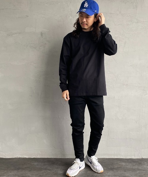 HANES（ヘインズ）の「【WEB限定】[HANES/ヘインズ] BEEFY 無地 ロングスリーブパックT（Tシャツ/カットソー・レディース・ブラック/ヘザーグレー/ホワイト・XL/M/L/S）」の20枚目の写真