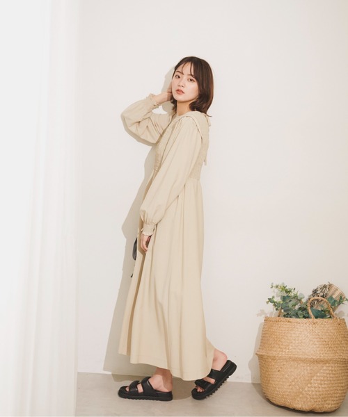 FREE'S MART（フリーズマート）の「マジックベルトサンダル（サンダル・レディース・ブラック/ベージュ・SMALL/MEDIUM）」の8枚目の写真