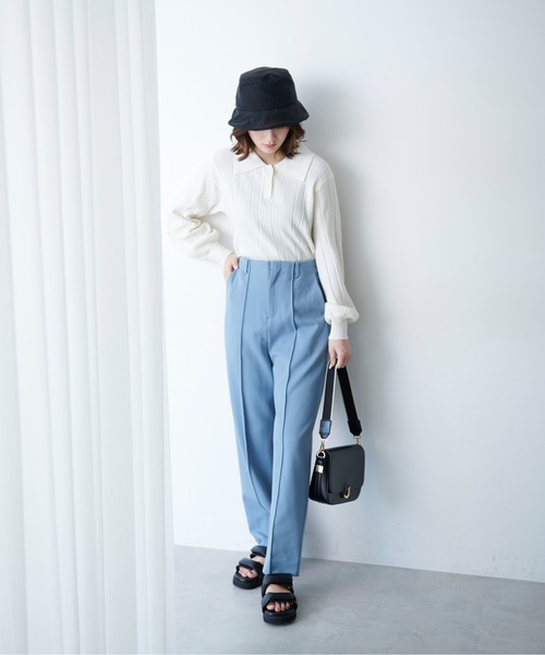 FREE'S MART（フリーズマート）の「マジックベルトサンダル（サンダル・レディース・ブラック/ベージュ・SMALL/MEDIUM）」の9枚目の写真