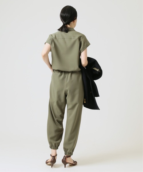 journal standard L'essage(ジャーナルスタンダードレサージュ)の「O/Cオールインワン(つなぎ/オールインワン・レディース・ブラック/カーキ・FREE)」の10枚目の写真