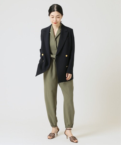 journal standard L'essage(ジャーナルスタンダードレサージュ)の「O/Cオールインワン(つなぎ/オールインワン・レディース・ブラック/カーキ・FREE)」の11枚目の写真