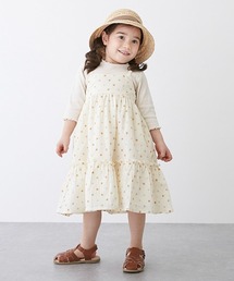 petit main | 【リンク】花刺しゅうキャミワンピセット(アンサンブル)