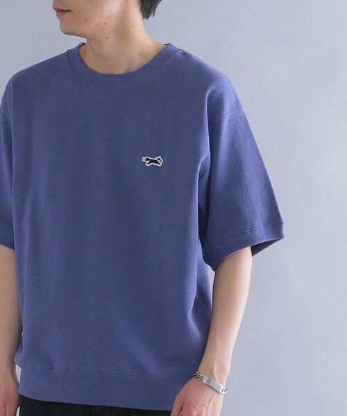 PENNEYS(ぺニーズ)の「*【SHIPS別注】PENNEYS: FOX ロゴ ワッペン ショートスリーブ スウェット(Tシャツ/カットソー・メンズ・ホワイト/ダークグレー/ブルー/ネイビー/オレンジ・SMALL/MEDIUM/LARGE/X-LARGE)」の5枚目の写真