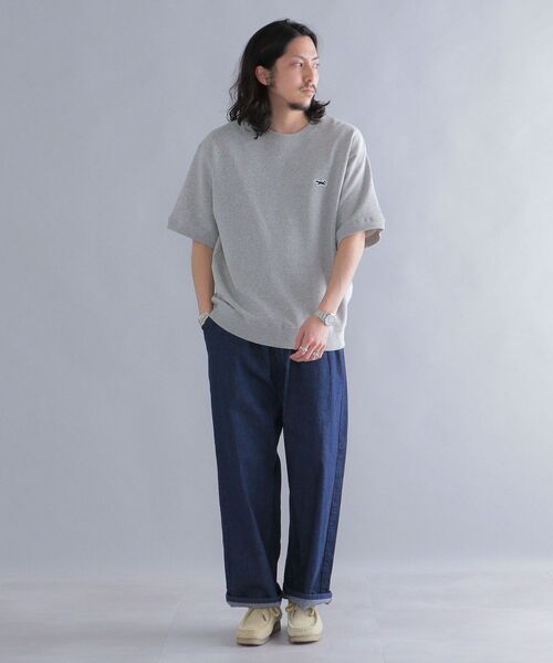 PENNEYS(ぺニーズ)の「*【SHIPS別注】PENNEYS: FOX ロゴ ワッペン ショートスリーブ スウェット(Tシャツ/カットソー・メンズ・ホワイト/ダークグレー/ブルー/ネイビー/オレンジ・SMALL/MEDIUM/LARGE/X-LARGE)」の7枚目の写真