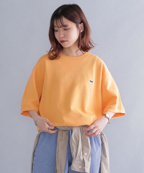 PENNEYS(ぺニーズ)の「*【SHIPS別注】PENNEYS: FOX ロゴ ワッペン ショートスリーブ スウェット(Tシャツ/カットソー・メンズ・ホワイト/ダークグレー/ブルー/ネイビー/オレンジ・SMALL/MEDIUM/LARGE/X-LARGE)」の22枚目の写真
