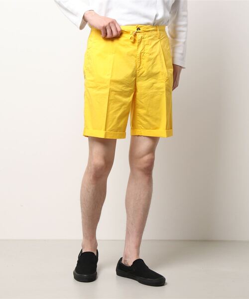 40WEFT（フォーティーウエフト）の「【40WEFT】 40WEFT/フォーティーウェフト ショートパンツ（その他パンツ・メンズ・イエロー/ブラック系1/ブルー系・48/50）」の3枚目の写真