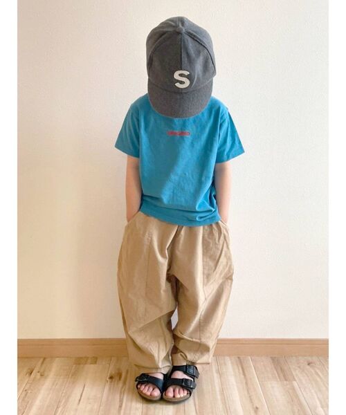 Ungrid（アングリッド）の「Kids UngridロゴTee（Tシャツ/カットソー・キッズ・ブルー/ブラック/グリーン/オフホワイト/ピンク・100/120）」の10枚目の写真