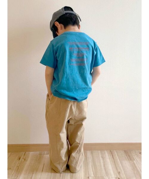 Ungrid（アングリッド）の「Kids UngridロゴTee（Tシャツ/カットソー・キッズ・ブルー/ブラック/グリーン/オフホワイト/ピンク・100/120）」の11枚目の写真