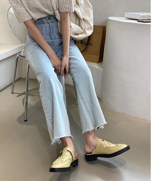 AMELY（エミリー）の「グルカサンダル（サンダル・レディース・アイボリー/イエロー/ブラック・35/36/37/38/39）」の10枚目の写真