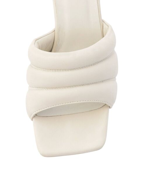 GYDA(ジェイダ)の「スクエアクッションサンダル(サンダル・レディース・オフホワイト/ブラック・MEDIUM/LARGE/SMALL)」の18枚目の写真