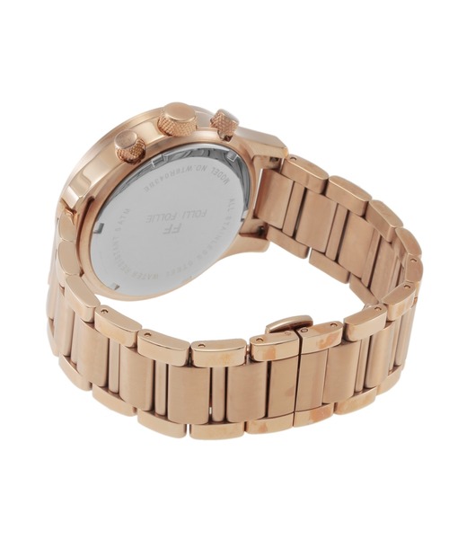 Folli Follie（フォリフォリ）の「Folli Follie/フォリフォリ ACECOLLECTION 腕時計 WT6R043BEW-XX レディース（アナログ腕時計・レディース・ピンクゴールド・FREE）」の5枚目の写真