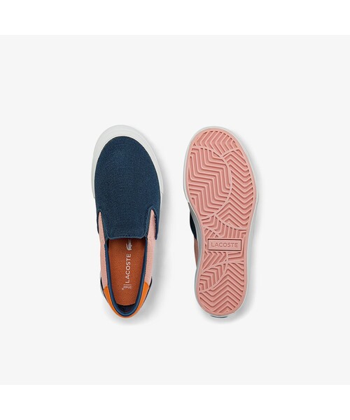 LACOSTE（ラコステ）の「キッズ JUMP SERVE SLIP 0922 1（スニーカー・キッズ・グリーン系その他/ブルー系その他/ブラック×グリーン・12cm/15.5cm/13.5cm/15.0cm）」の8枚目の写真