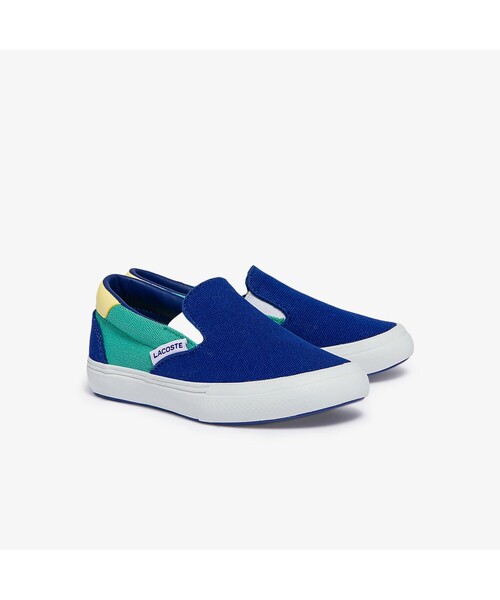 LACOSTE（ラコステ）の「キッズ JUMP SERVE SLIP 0922 1（スニーカー・キッズ・グリーン系その他/ブルー系その他/ブラック×グリーン・12cm/15.5cm/13.5cm/15.0cm）」の11枚目の写真