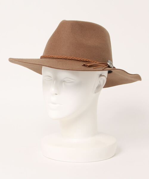 Minnetonka（ミネトンカ）の「MINNETONKA　FELT HAT（ハット・レディース・ブラック/ブラウン・FREE）」の2枚目の写真