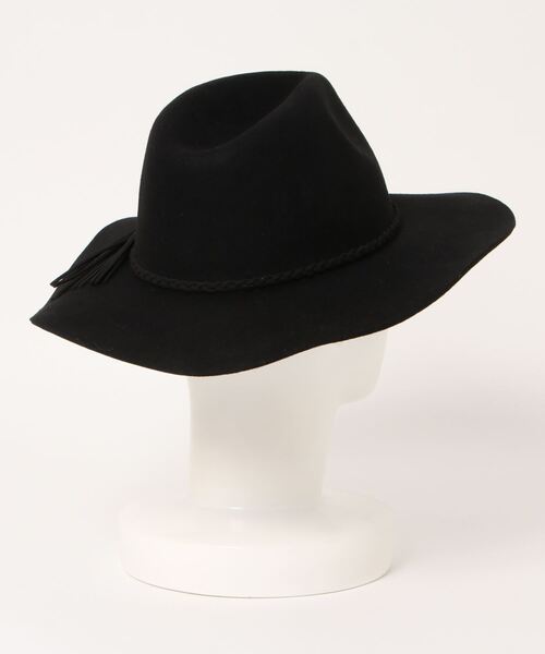 Minnetonka（ミネトンカ）の「MINNETONKA　FELT HAT（ハット・レディース・ブラック/ブラウン・FREE）」の3枚目の写真