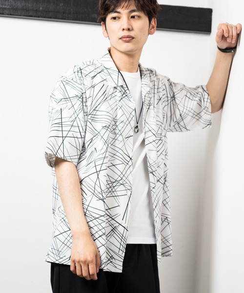 URBAN COLLECTION（アーバンコレクション）の「幾何学柄 半袖オープン