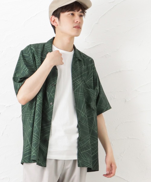 URBAN COLLECTION（アーバンコレクション）の「幾何学柄 半袖オープン