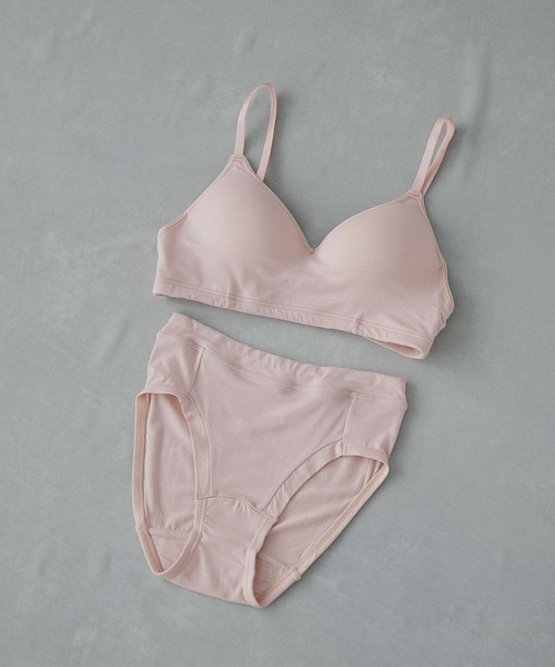 A part by（アパートバイ）の「underwear＿モダールブラ　271921（ブラジャー・レディース・ブラック/ベージュ/ピンク系その他・MEDIUM/LARGE）」の6枚目の写真