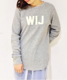 Kastane | 【Kastane】プリントワッフルプルオーバー(Tシャツ/カットソー)