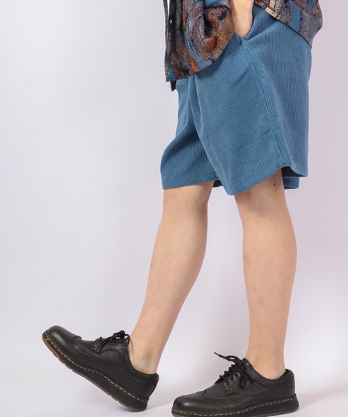 Revo.(レボ)の「Revo. サマーコーデュロイショートパンツ(その他パンツ・メンズ・ブルー/パープル/ブラック/イエロー/ベージュ・1/2)」の9枚目の写真