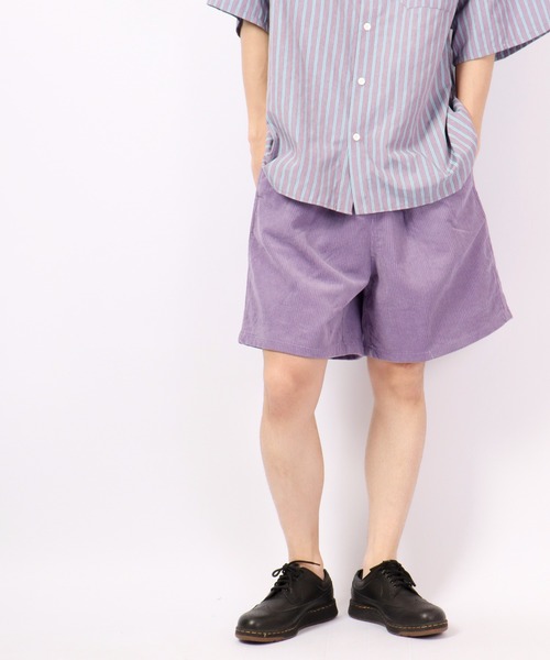 Revo.(レボ)の「Revo. サマーコーデュロイショートパンツ(その他パンツ・メンズ・ブルー/パープル/ブラック/イエロー/ベージュ・1/2)」の22枚目の写真