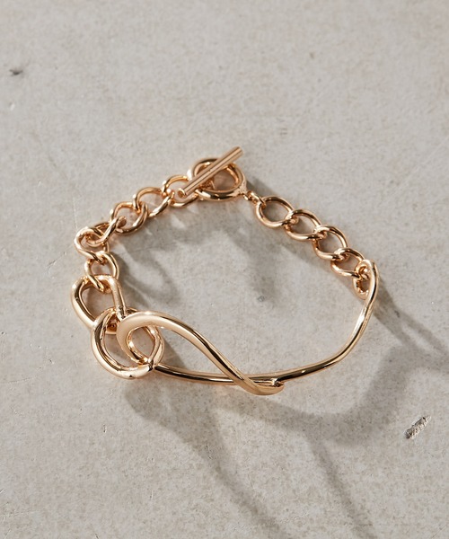 PAPILLONNER(パピヨネ)の「オーバルチェーンブレスレット//PAPILLONNER/パピヨネ(ブレスレット・レディース・ゴールド/シルバー・FREE)」の6枚目の写真