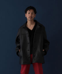 VAPORIZE（ヴェイパライズ）の「VAPORIZE / Cow Leather Car Coat