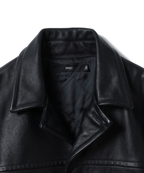 VAPORIZE（ヴェイパライズ）の「VAPORIZE / Cow Leather Car Coat