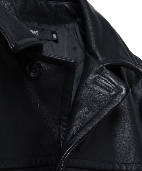 VAPORIZE（ヴェイパライズ）の「VAPORIZE / Cow Leather Car Coat