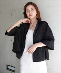 CORNERS | ビッグハーフスリーブシャツ(シャツ/ブラウス)