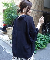 CORNERS（コーナーズ）の「ビッグハーフスリーブシャツ（シャツ/ブラウス）」