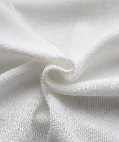 Bonjour Sagan(ボンジュールサガン)の「ショルダータックニットトップス(ベスト・レディース・ブラック/オフホワイト/ライトグレー・FREE)」の8枚目の写真