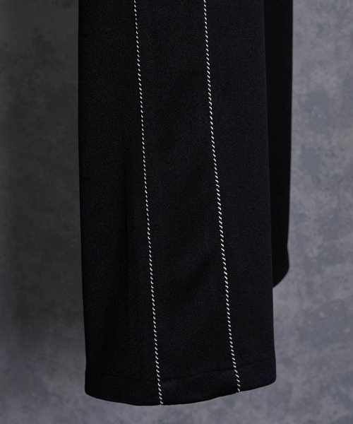 KUUUPY（クーピー）の「2Tuck Easy Wide Track Pants - 2タックイージーワイドトラックパンツ（その他パンツ・メンズ・ブラック/ネイビー/バーガンディー・SMALL/MEDIUM/LARGE）」の8枚目の写真