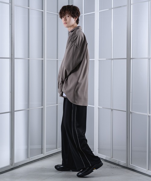 P10 EASY TUCK PANTS【５】メンズパンツ　トラックパンツ P10 TUCK LESS EASY PANTS | junhashimoto（ジュンハシモト