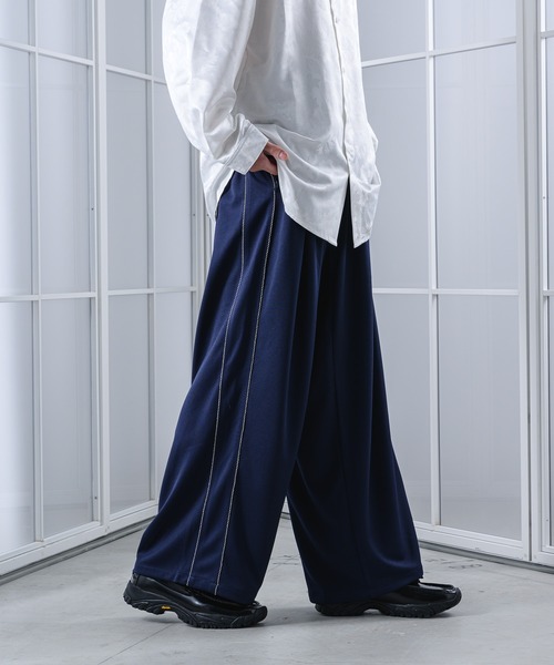 KUUUPY（クーピー）の「2Tuck Easy Wide Track Pants - 2タック