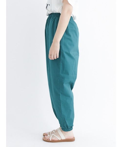 Samansa Mos2（サマンサ モスモス）の「裾ゴムテーパードパンツ（その他パンツ・レディース・ベージュ/パープル/ピンク/グリーン/チャコール・ﾌﾘ-）」の14枚目の写真