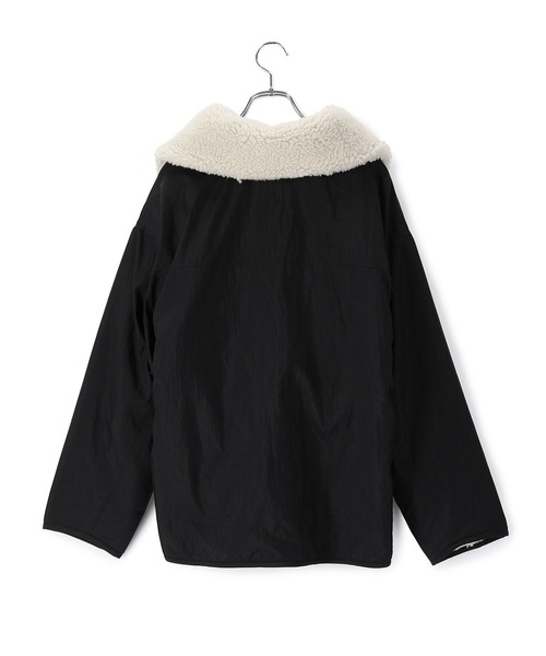 ADAM ET ROPE'（アダムエロペ）の「リバーシブルボアブルゾン（ブルゾン・レディース・ブラック/ホワイト系その他5・FREE）」の18枚目の写真