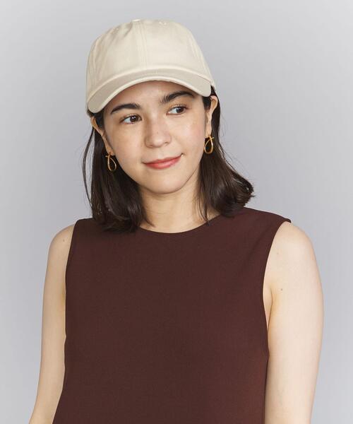 BEAUTY&YOUTH UNITED ARROWS(ビューティーアンドユースユナイテッドアローズ)の「コットン キャップ(キャップ・レディース・ブラック/ベージュ/モカ/ナチュラル・FREE)」の4枚目の写真