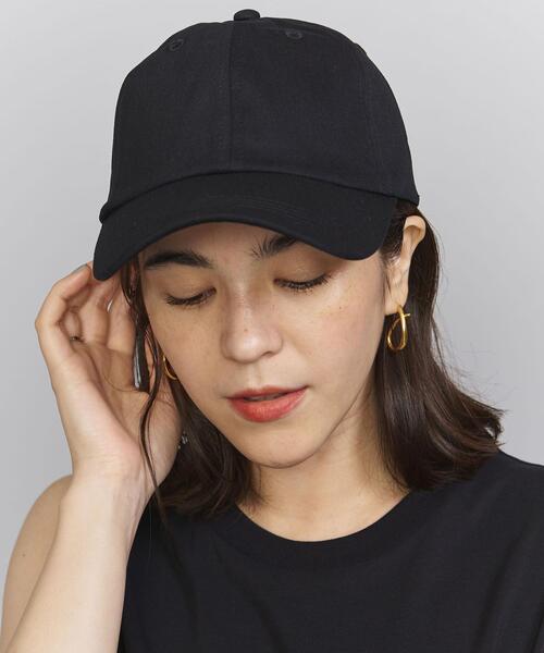 BEAUTY&YOUTH UNITED ARROWS(ビューティーアンドユースユナイテッドアローズ)の「コットン キャップ(キャップ・レディース・ブラック/ベージュ/モカ/ナチュラル・FREE)」の2枚目の写真