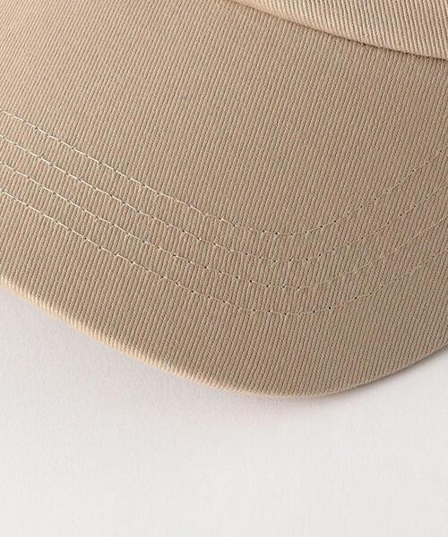 BEAUTY&YOUTH UNITED ARROWS(ビューティーアンドユースユナイテッドアローズ)の「コットン キャップ(キャップ・レディース・ブラック/ベージュ/モカ/ナチュラル・FREE)」の6枚目の写真