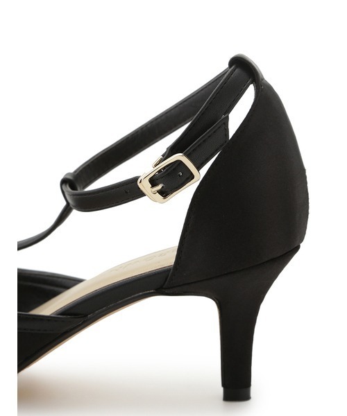 LILY BROWN（リリーブラウン）の「ハートサテンストラップパンプス（パンプス・レディース・ブラック/ベージュ/ドット・SMALL/MEDIUM/LARGE）」の16枚目の写真