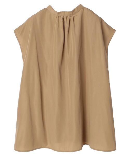 Sugar spoon(シュガースプーン)の「・SUGAR SPOON シャーリングフレンチチュニック(Tシャツ/カットソー・レディース・アイボリー/ブラック/ダークベージュ・FREE)」の20枚目の写真