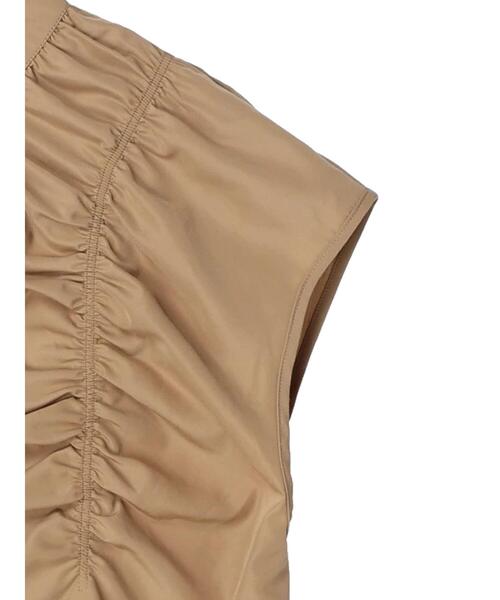 Sugar spoon(シュガースプーン)の「・SUGAR SPOON シャーリングフレンチチュニック(Tシャツ/カットソー・レディース・アイボリー/ブラック/ダークベージュ・FREE)」の22枚目の写真