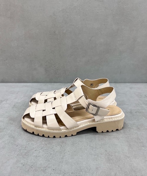 Kastane（カスタネ）の「グルカサンダル（サンダル・レディース・ブラック/アイボリー・38/36/37）」の15枚目の写真