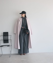淡いピンク フェザーコート 優待価格[because]オールウェザーコート | KOBUNSHA SELECT SHOP