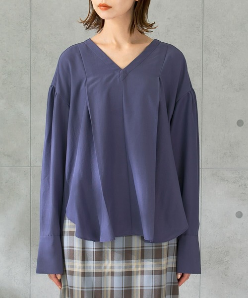URBAN RESEARCH ROSSO WOMEN(アーバンリサーチ ロッソ)の「2WAYボウタイチュニックブラウス(シャツ/ブラウス・レディース・ホワイト/ブルー系その他・FREE)」の16枚目の写真